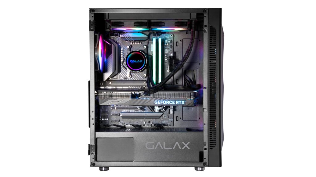 Vỏ case Galax Revolution 06 ARGB ( Đen | Kèm bộ Fan ) 8 Vỏ case Galax Revolution 06 ARGB ( Đen | Kèm bộ Fan )