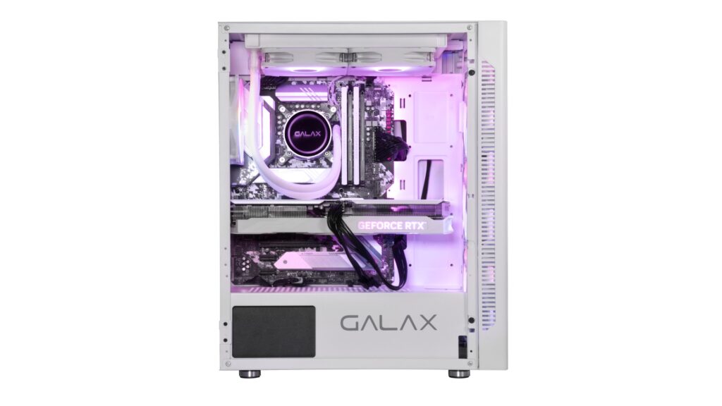 Vỏ case Galax Revolution 06 ARGB (Trắng | Kèm bộ Fan) 8 Vỏ case Galax Revolution 06 ARGB (Trắng | Kèm bộ Fan)