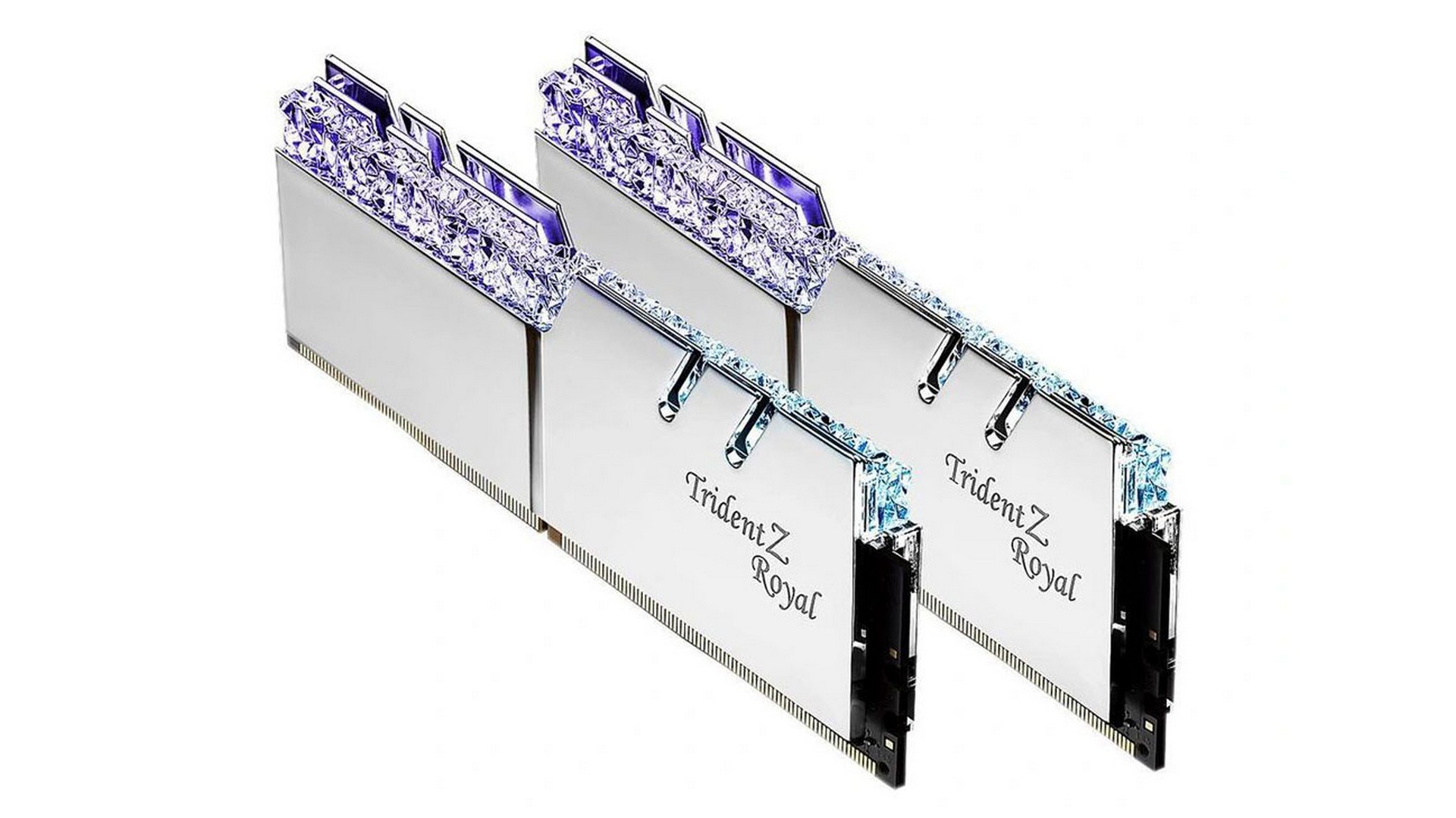 RAM Desktop GSKILL Trident Z Royal 16GB (2x8GB) DDR4 3200MHz (F4-3200C16D-16GTRS)