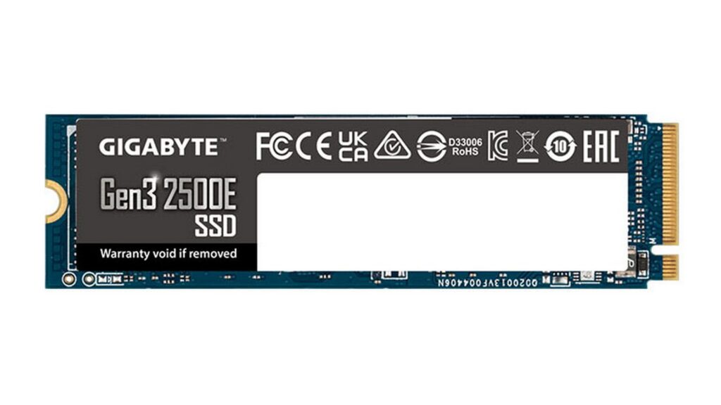 Ổ Cứng SSD GIGABYTE 500GB G325E500G (Gen3 | M2 2280 NVMe | 2300MB/s | 1500 MB/s)