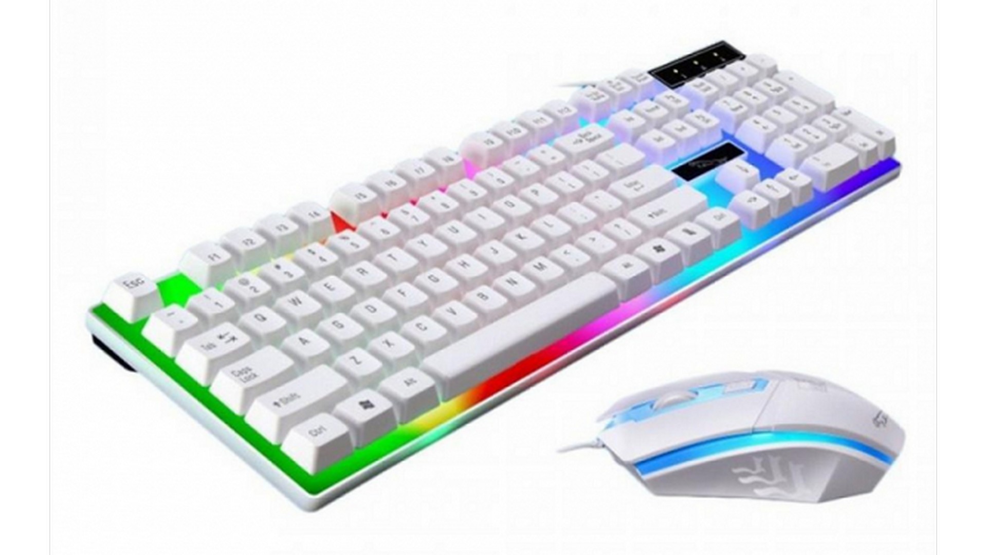 Bộ phím chuột G21B White