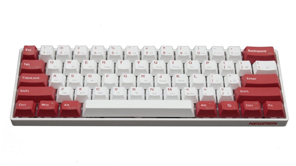 Bàn phím cơ không dây NEWMEN Dual Mode GM610Dy G-Pro Red
