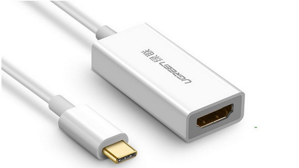 Dây cáp chuyển đổi USB Type-C to HDMI UGREEN (40273) 4 Dây cáp chuyển đổi USB Type-C to HDMI UGREEN (40273)