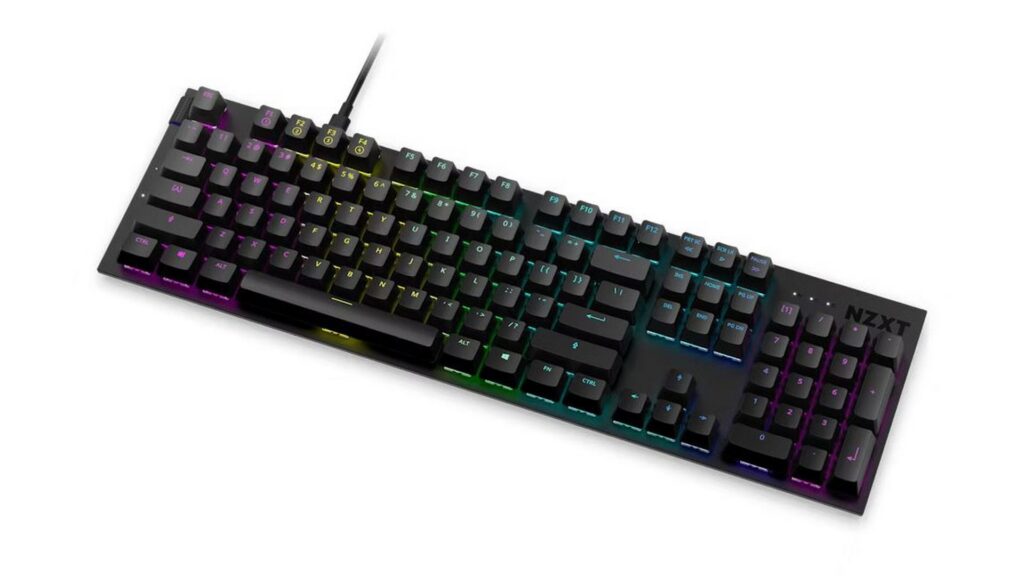 Bàn phím cơ NZXT Function - (Gateron Linear Red Switch | ABS | LED RGB | Full Size) 5 Bàn phím cơ NZXT Function - (Gateron Linear Red Switch | ABS | LED RGB | Full Size)
