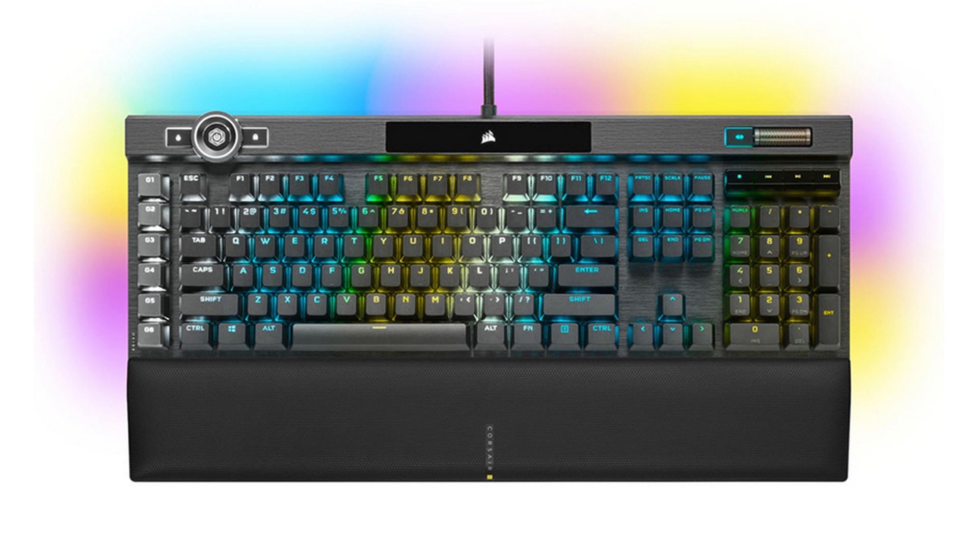 Bàn phím CORSAIR K100 RGB Speed switch (CH-912A014-NA) 1 Bàn phím CORSAIR K100 RGB Speed switch (CH-912A014-NA)