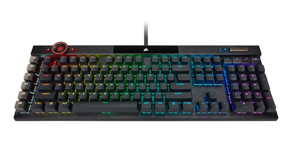 Bàn phím CORSAIR K100 RGB Speed switch (CH-912A014-NA) 7 Bàn phím CORSAIR K100 RGB Speed switch (CH-912A014-NA)