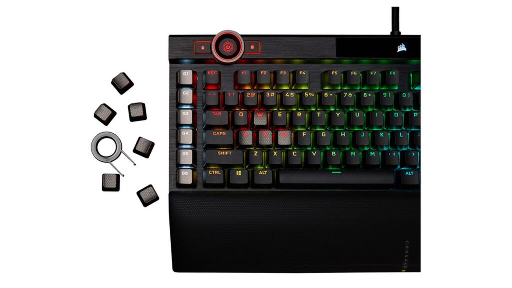 Bàn phím CORSAIR K100 RGB Speed switch (CH-912A014-NA) 5 Bàn phím CORSAIR K100 RGB Speed switch (CH-912A014-NA)