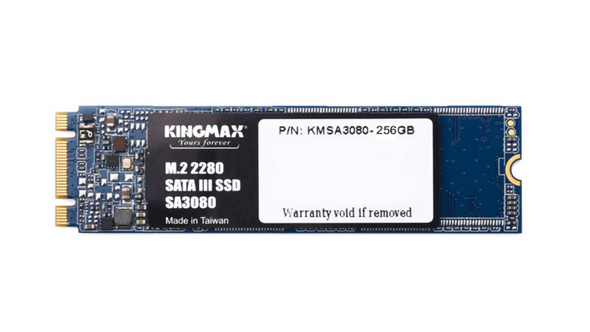 Ổ cứng SSD Kingmax SA3080 256GB (M.2 SATA | Đọc 540MB/s - Ghi 450MB/s)