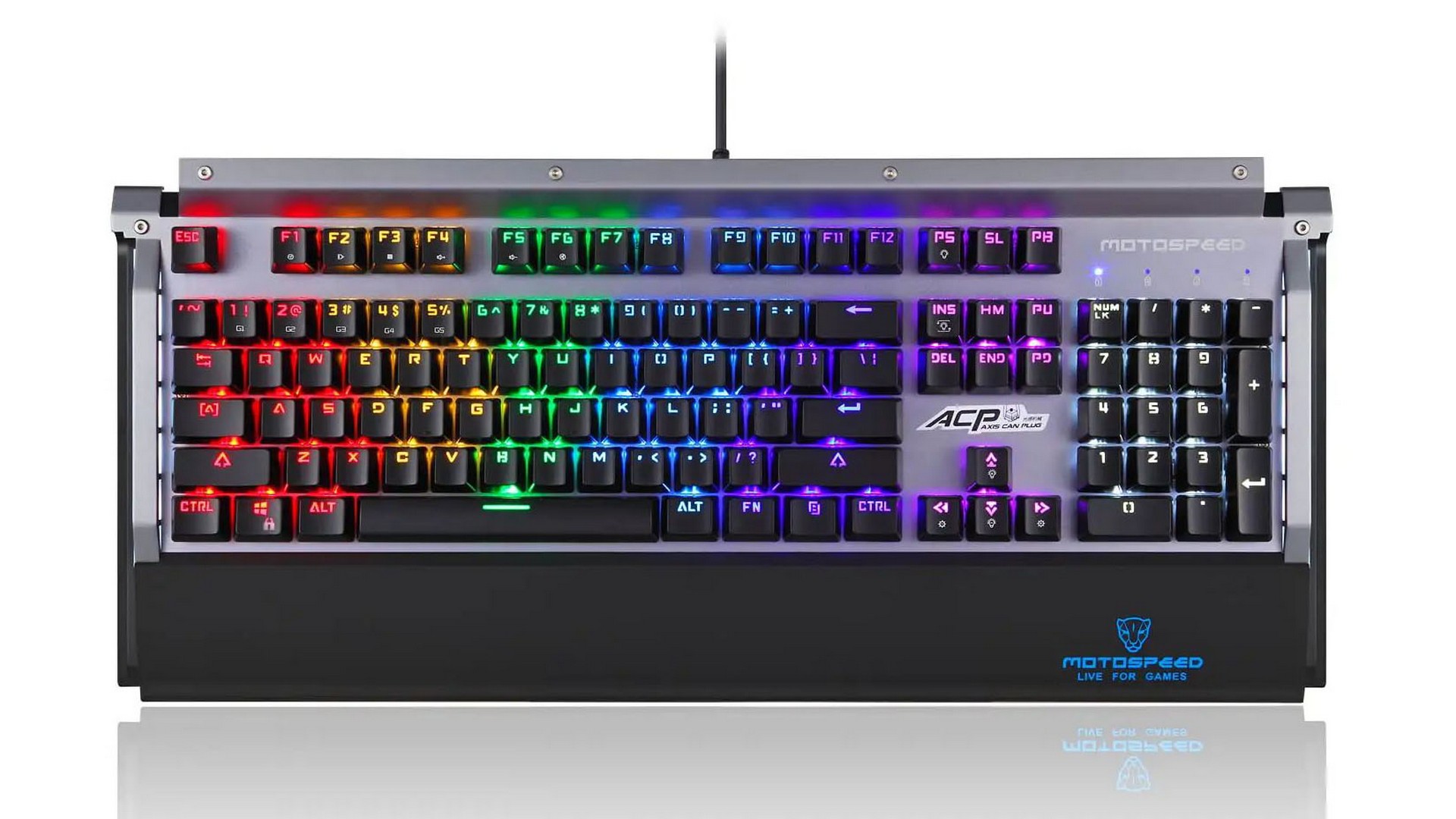 Bàn phím MotoSpeed CK98 Rainbow