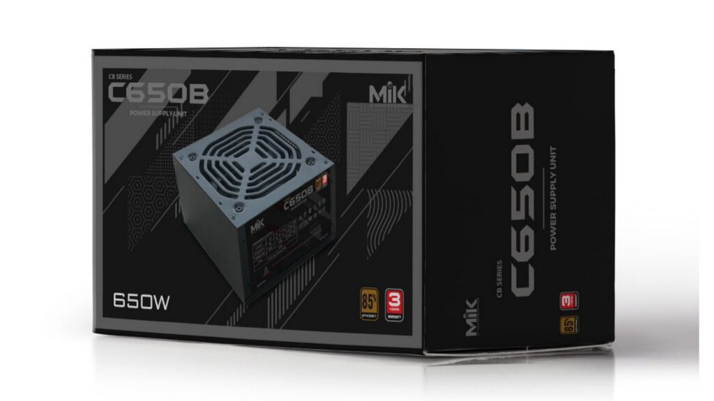 Nguồn MIK S-Power C650B (650W | Non-modular)