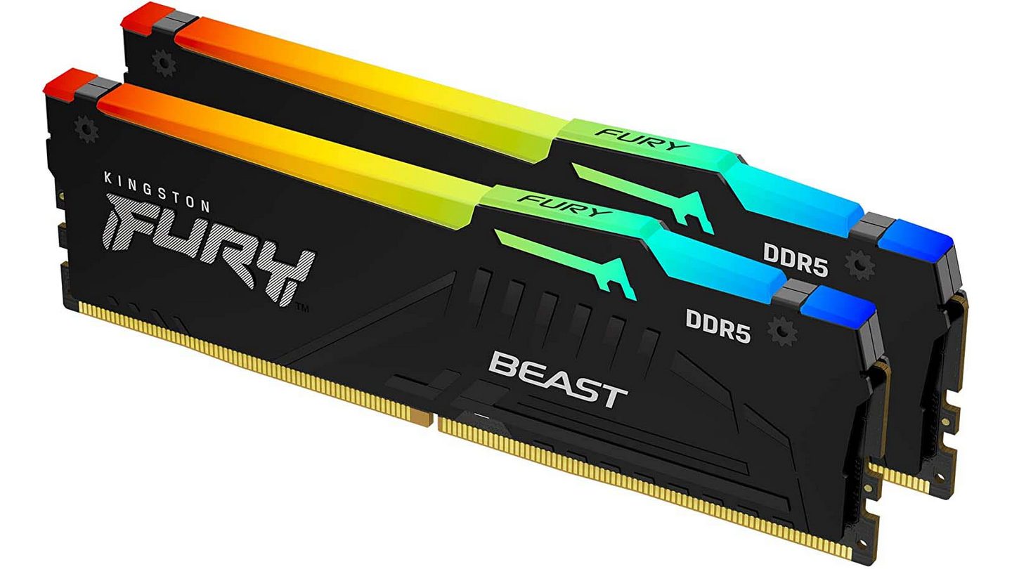 RAM Kingston Fury Beast RGB 64GB (2x32GB | 5200MHz | CL40 | DDR5)