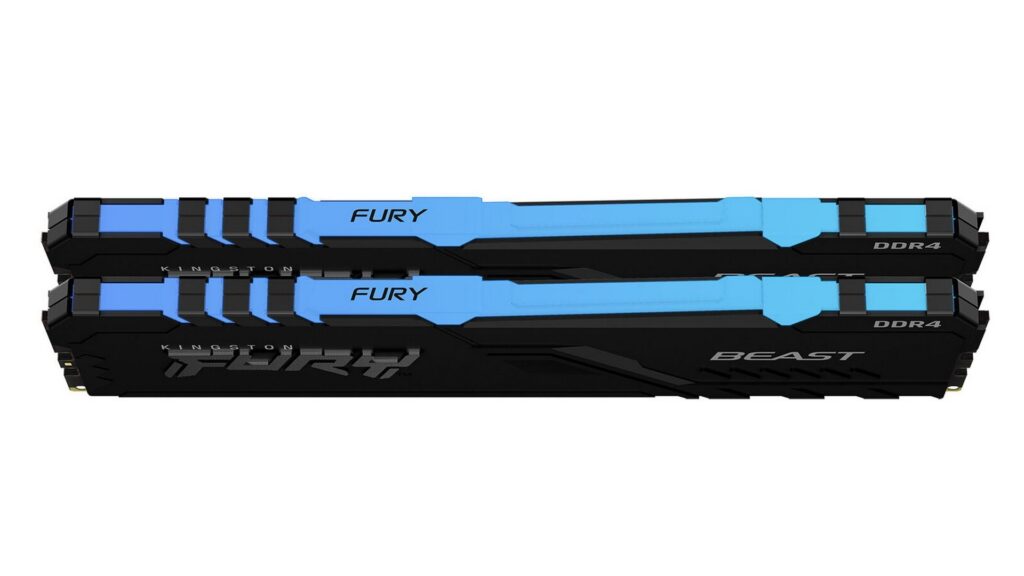 RAM Kingston Fury Beast RGB 64GB (2x32GB | 3200MHz | CL17 | DDR4) 3 RAM Kingston Fury Beast RGB 64GB (2x32GB | 3200MHz | CL17 | DDR4)