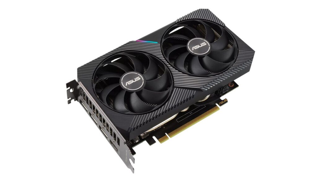 Card màn hình ASUS Dual Geforce RTX 3050 O8GB (DUAL-RTX3050-O8G-V2)