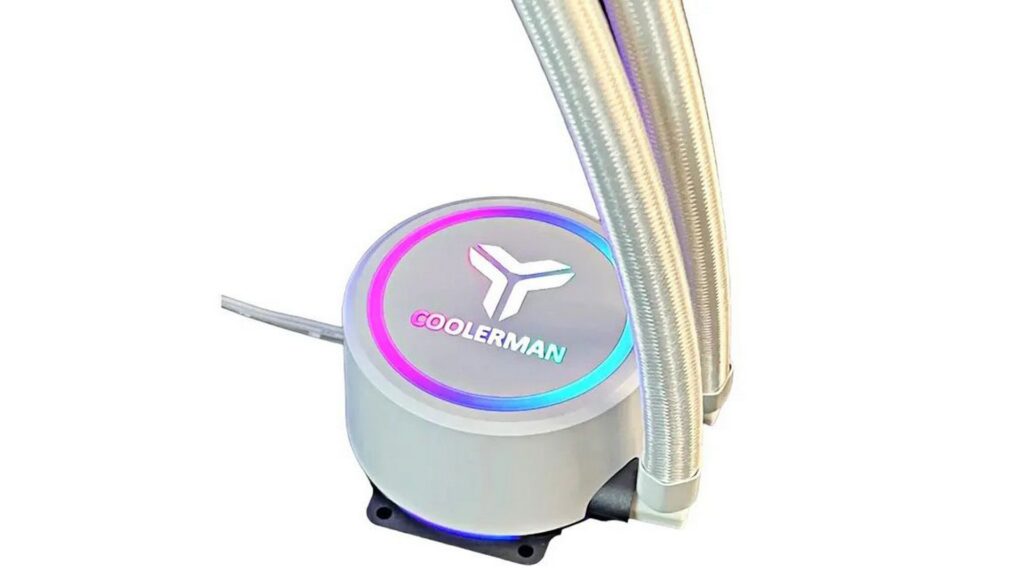 Tản nhiệt nước COOLERMAN V240 White 4 Tản nhiệt nước COOLERMAN V240 White