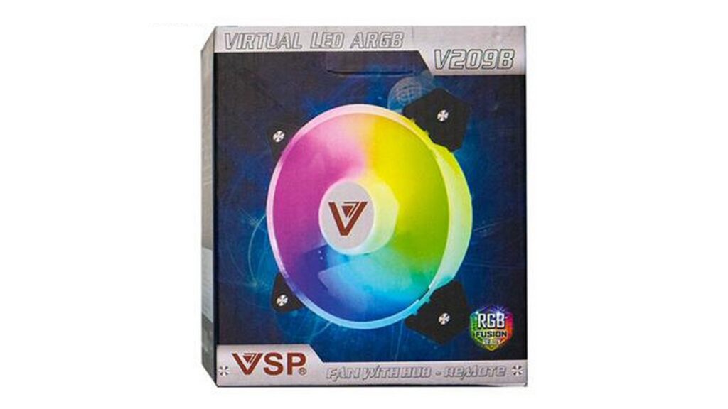 Fan Case VSP V209B LED RGB (3 Pack | Hub) 3 Fan Case VSP V209B LED RGB (3 Pack | Hub)