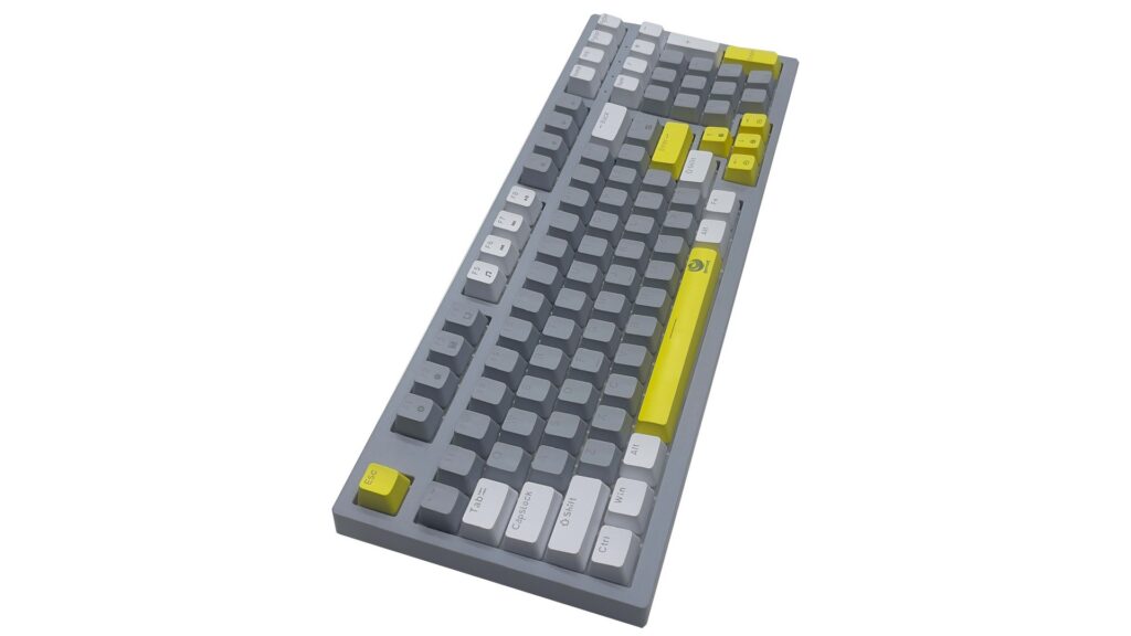 Bàn phím cơ REDDRAGON K98 GRAY - RED 3 Bàn phím cơ REDDRAGON K98 GRAY - RED