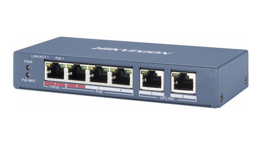 Switch POE camera HIKVISION DS-3E0106P-E/M 5 Switch POE camera HIKVISION DS-3E0106P-E/M