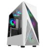 Vỏ Case VITRA POSEIDON R12 White (Mid Tower / Trắng / Tặng kèm 3 fan RGB)