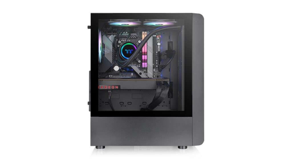 Vỏ case Thermaltake S200 TG Black 10 Vỏ case Thermaltake S200 TG Black
