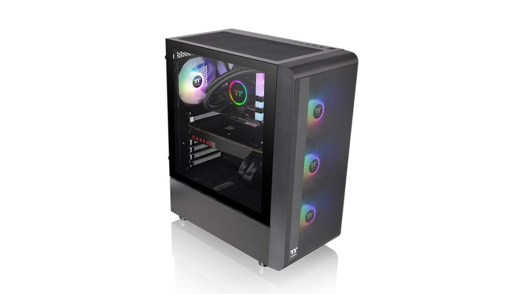 Vỏ case Thermaltake S200 TG Black 8 Vỏ case Thermaltake S200 TG Black