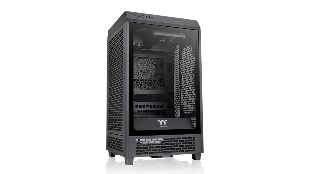 Vỏ case Thermaltake TOWER 200 TG Black