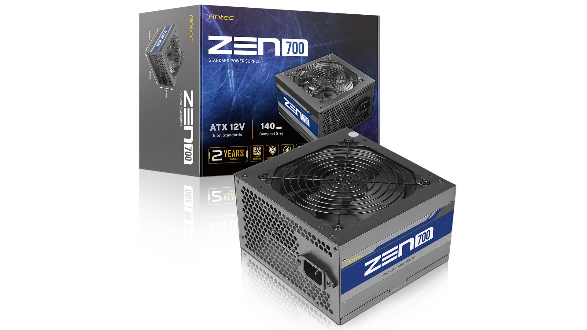Nguồn ANTEC ZEN 700 (700W / 230v / Non-Modular) 1 Nguồn ANTEC ZEN 700 (700W / 230v / Non-Modular)