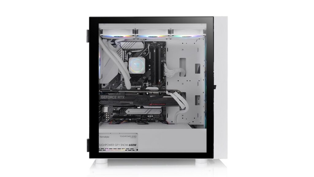 Vỏ case Thermaltake H570 TG ARGB Snow