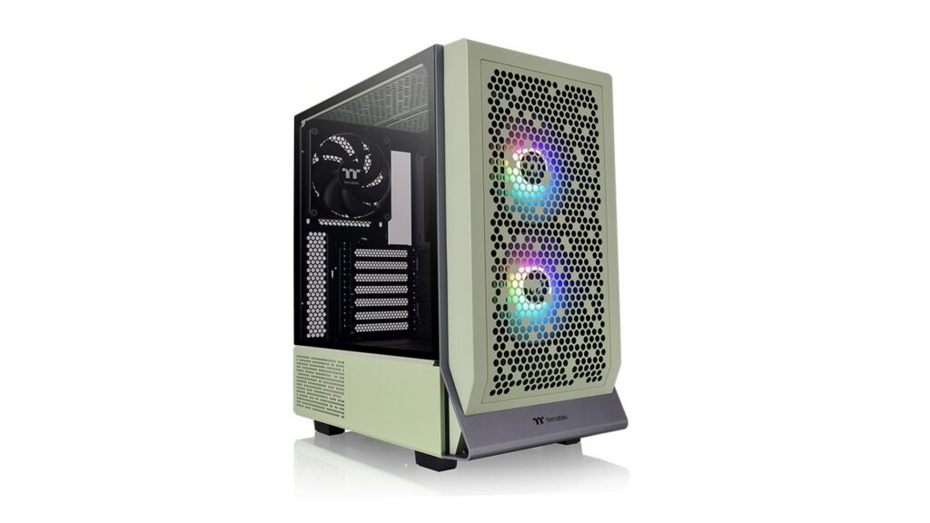 Vỏ case Thermaltake Ceres 300 TG ARGB Matcha Green 9 Vỏ case Thermaltake Ceres 300 TG ARGB Matcha Green