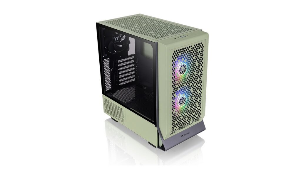 Vỏ case Thermaltake Ceres 300 TG ARGB Matcha Green 8 Vỏ case Thermaltake Ceres 300 TG ARGB Matcha Green