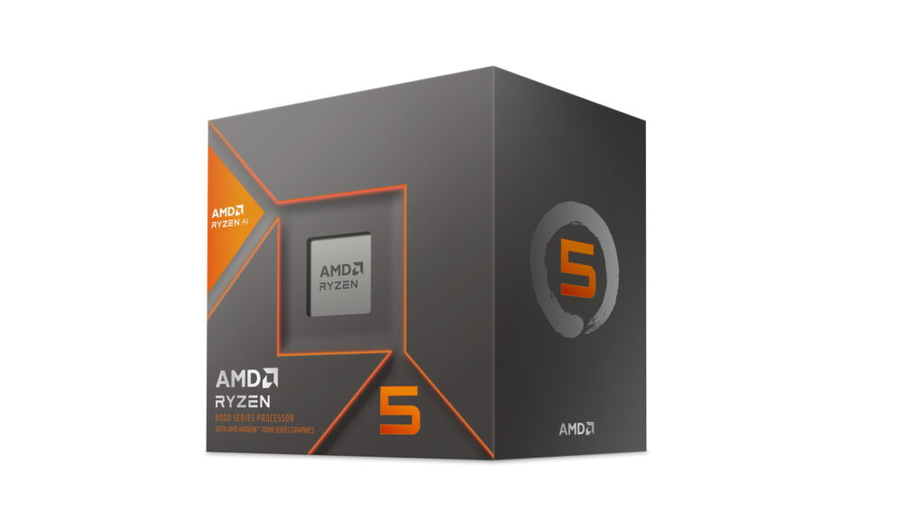 CPU AMD Ryzen 5 8600G (6 Nhân / 12 Luồng | 4.3GHz Boost 5.0GHz | 22MB Cache | TDP 65W | Socket AM5)