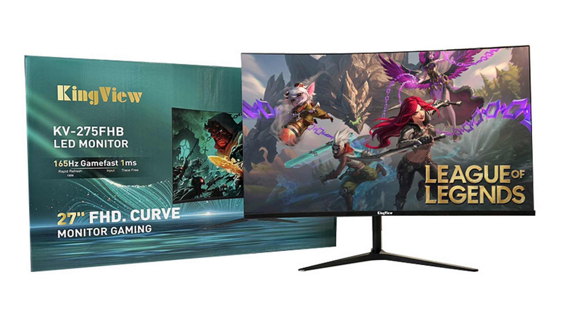Màn hình cong KINGVIEW KV-275FHB (27inch | FHD | 165Hz)