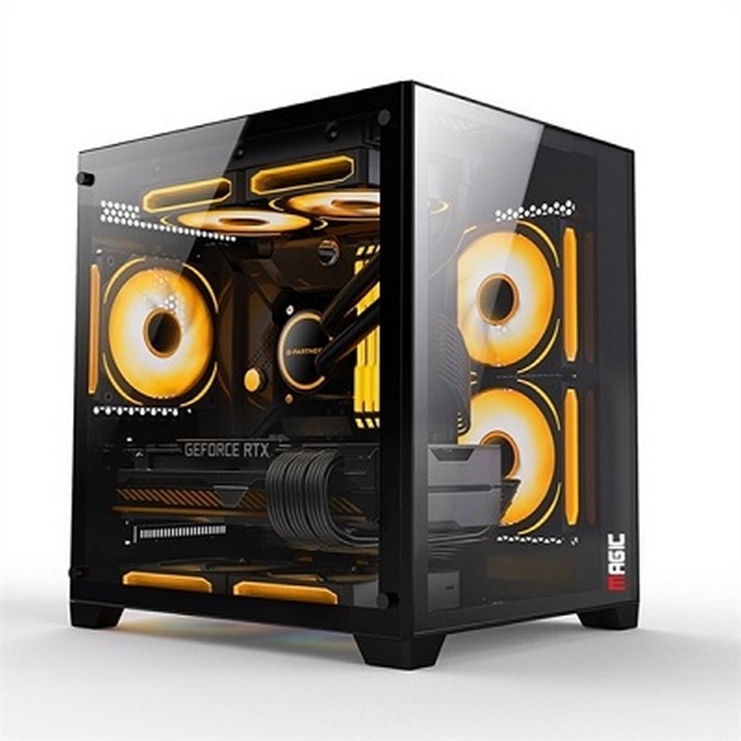 Vỏ Case GAMING Start - AQua (M-ATX | Màu Đen)
