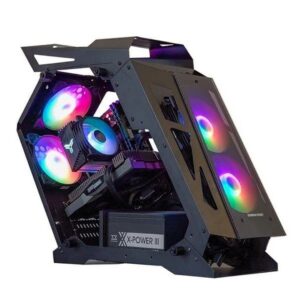 Vỏ Case Gaming star – ROG màu đen (M-ATX | Màu Đen)