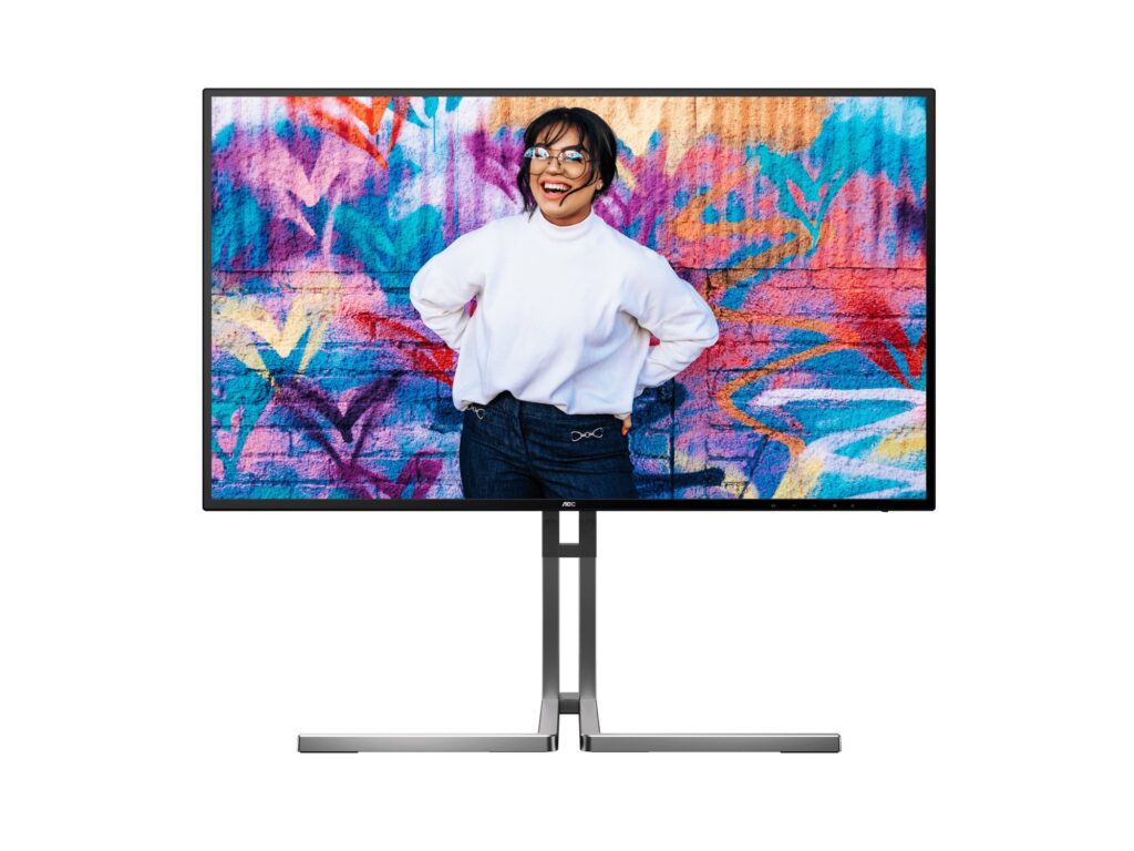 MÀN HÌNH AOC U27U3CV/74 (27 INCH/UHD/NANO IPS/75HZ/4MS/LOA/USB-C) 11 MÀN HÌNH AOC U27U3CV/74 (27 INCH/UHD/NANO IPS/75HZ/4MS/LOA/USB-C)