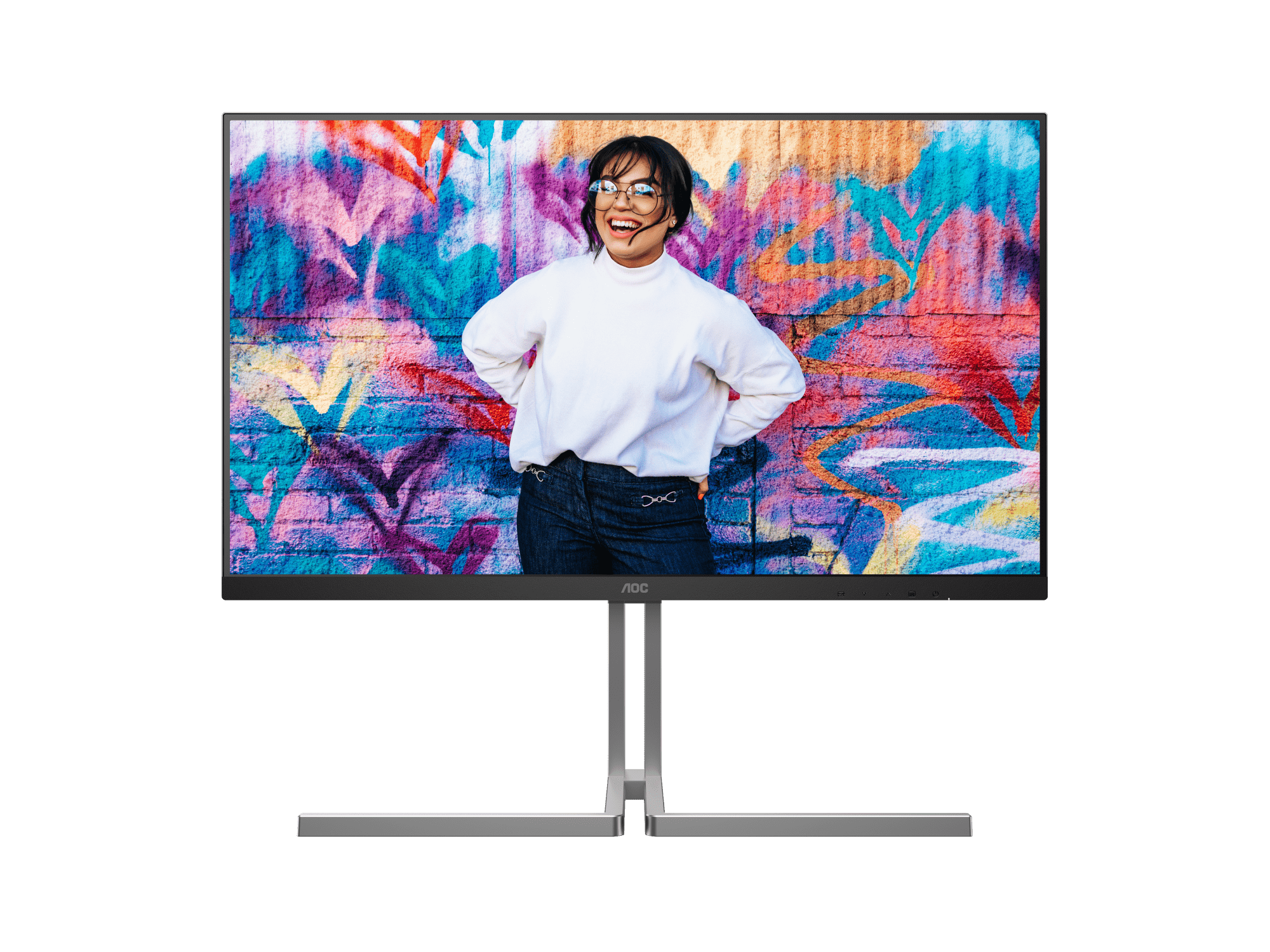 MÀN HÌNH AOC U32U3CV/74 (31.5 INCH/UHD/NANO IPS/60HZ/4MS/LOA/USB-C)