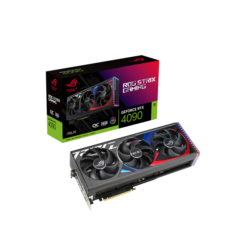 Card màn hình Asus ROG Strix RTX 4090 OC 24GB Gaming (ROG-STRIX-RTX4090-O24G-GAMING)