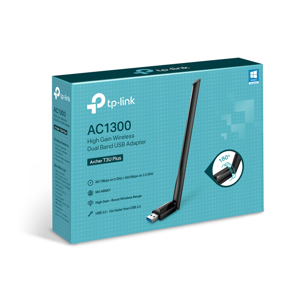 Bộ thu Wifi TP-Link Archer T3U Plus (USB)