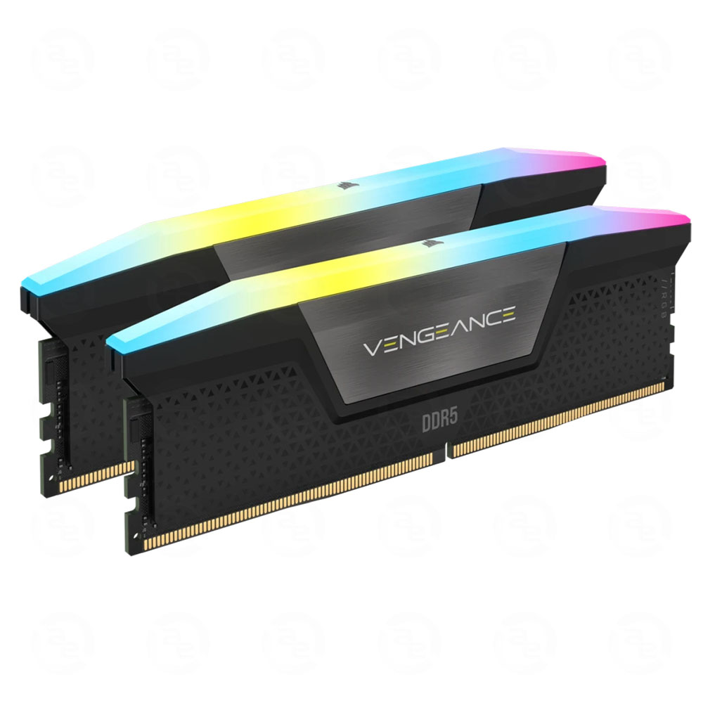 RAM Corsair Vengeance RGB 64GB (DDR5 | 2x32GB | 5600MHz | Black | CMH64GX5M2B5600C40)