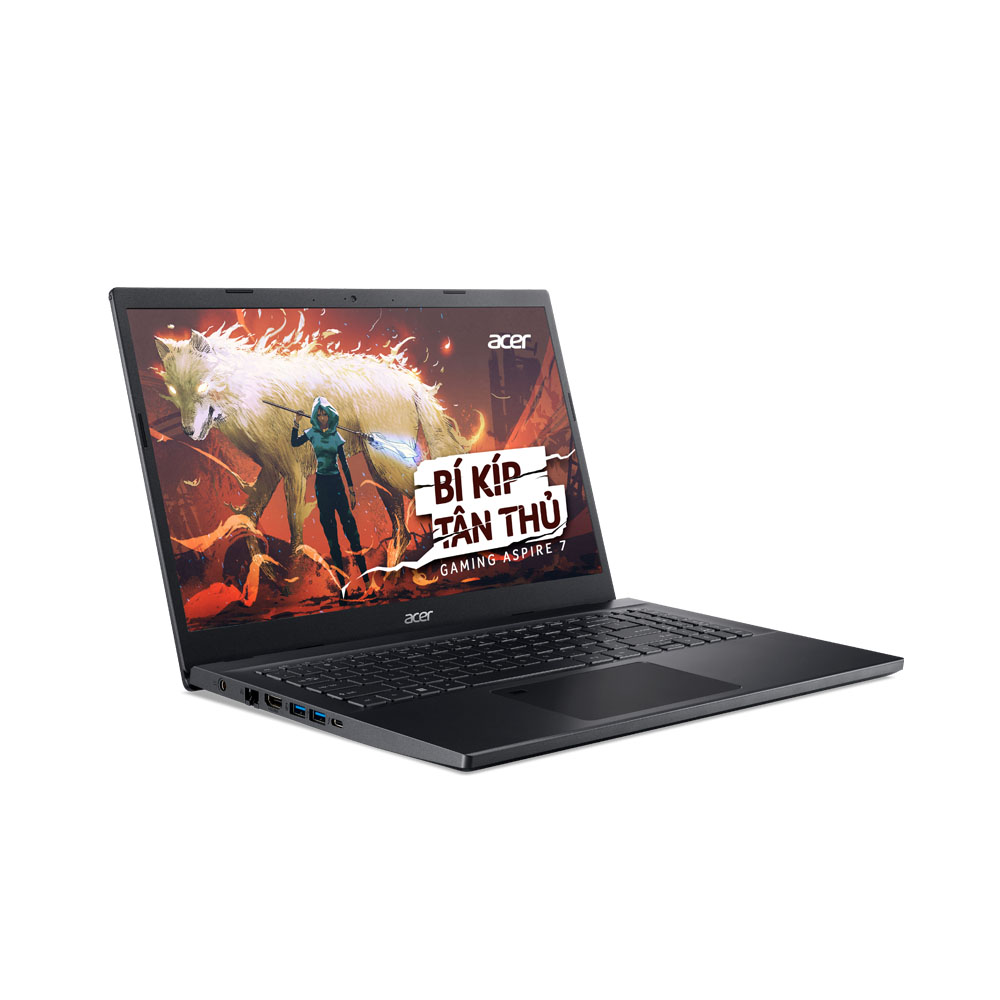 Laptop Gaming Acer Aspire 7 A715 76G 59MW – NH.QMYSV.001 (Core i5-12450H | RTX 2050 | 15.6 inch FHD, IPS, 144Hz | 8GB | 512GB SSD, Win 11 | Vỏ Nhôm)