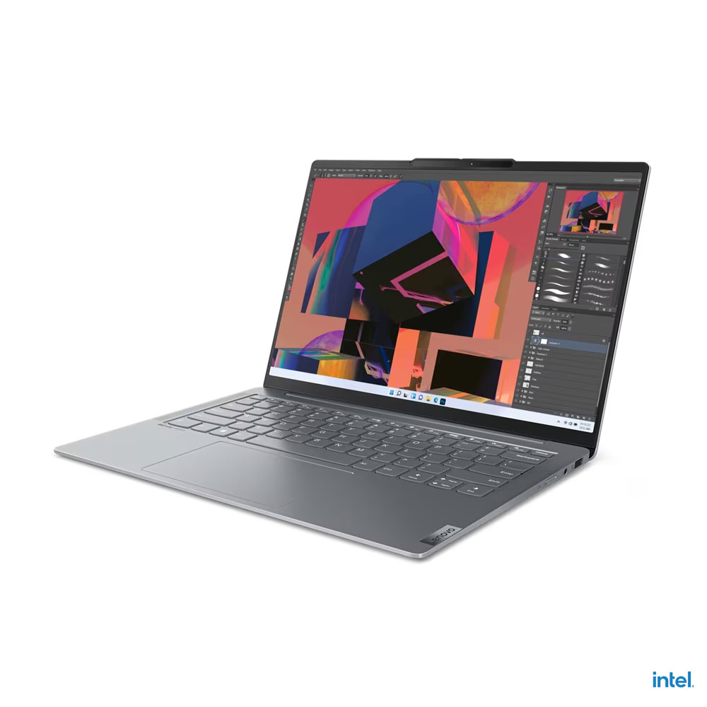 Laptop Lenovo Yoga Slim 6 14IRH8 OLED 83E00008VN (Intel Core i7-13700H | 512GB | 16 GB | Intel Iris Xe | 14 inch WUXGA | Win 11 | Office | Xám)