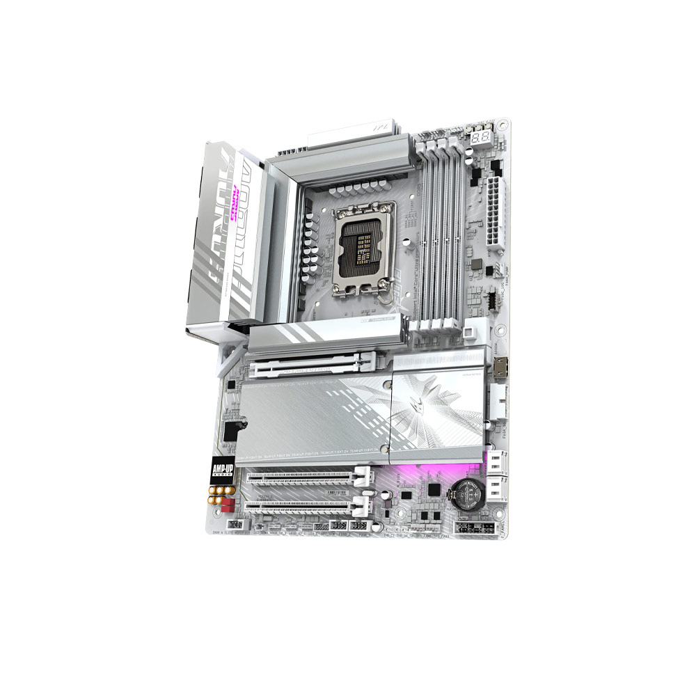 Mainboard Gigabyte Z890 AORUS ELITE WIFI7 ICE DDR5 (Wifi+Bluetooth+Thunderbolt 4) (Intel LGA 1851, ATX, 4 khe RAM DDR5)