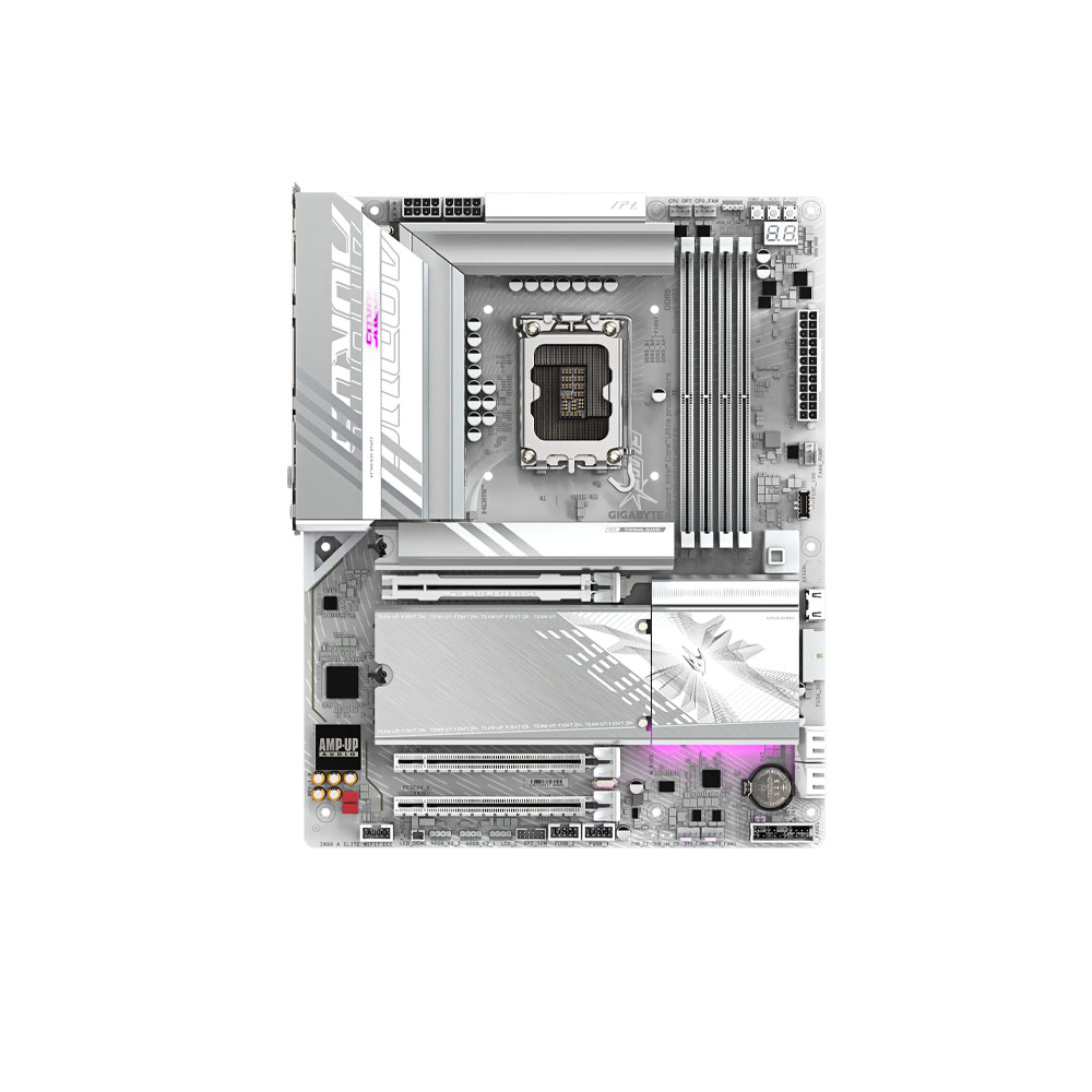 Mainboard Gigabyte Z890 AORUS ELITE WIFI7 ICE DDR5 (Wifi+Bluetooth+Thunderbolt 4) (Intel LGA 1851, ATX, 4 khe RAM DDR5)