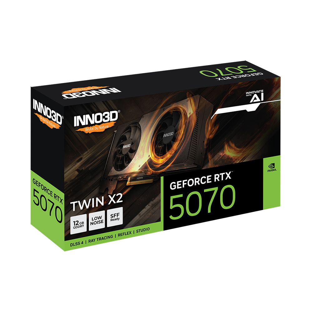 VGA Inno3D Geforce RTX 5070 TWIN X2 12GB GDDR7
