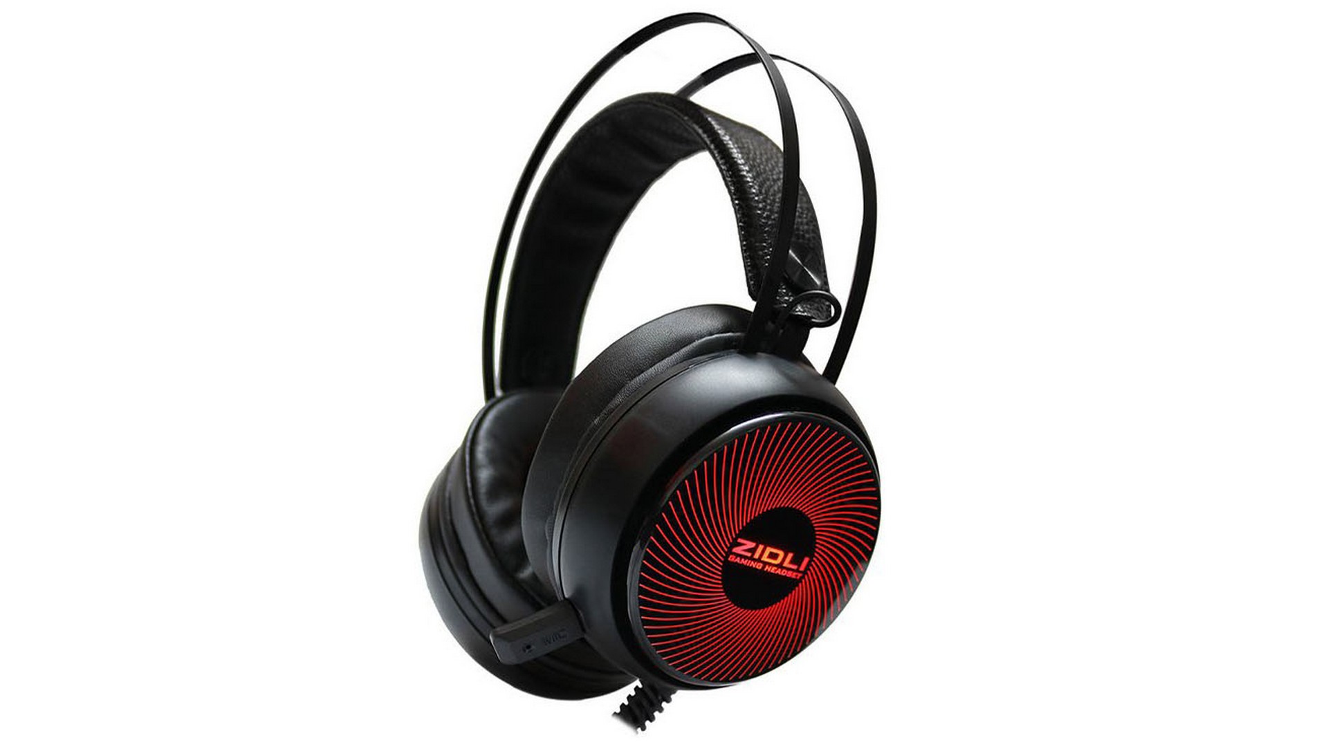 Tai Nghe Zidli ZH12S Gaming Black (USB / RGB / 7.1)