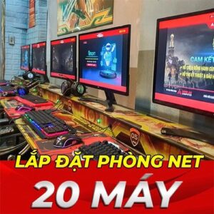 Lắp đặt phòng net 20 máy