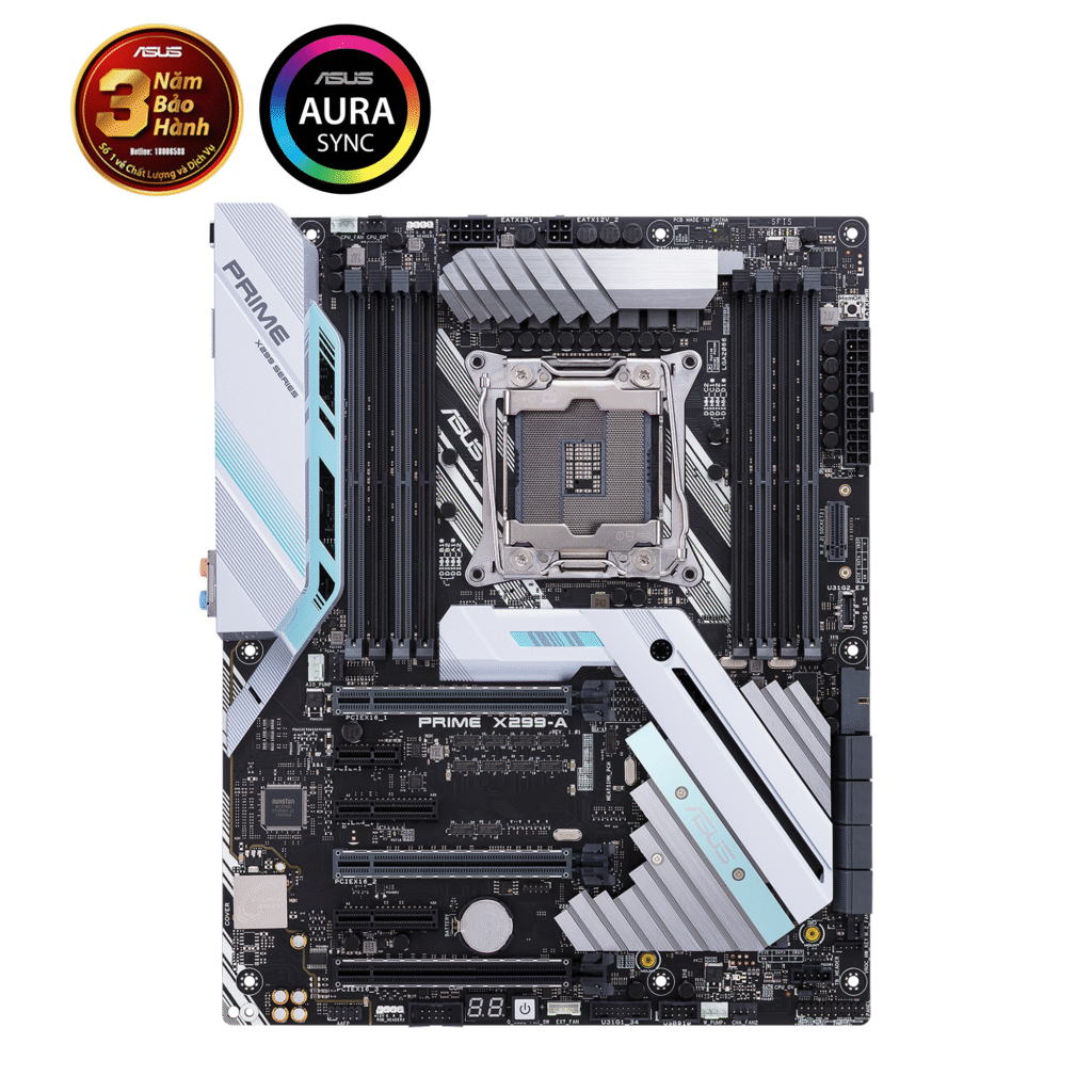 Mainboard Asus PRIME X299-A (Intel LGA 2066, ATX, 8 khe RAM DDR4)