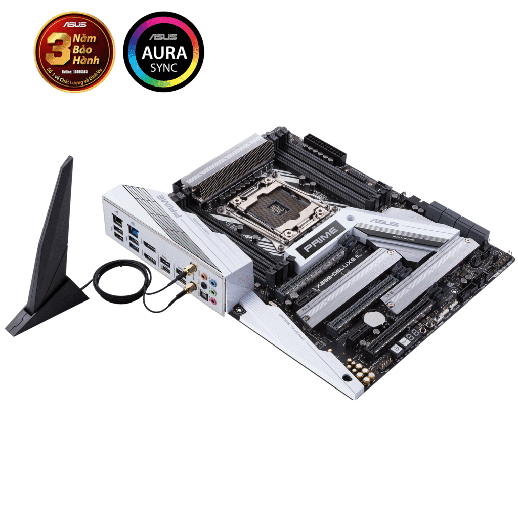 Mainboard Asus PRIME X299-DELUXE II (Intel LGA 2066, ATX, 8 khe RAM DDR4)