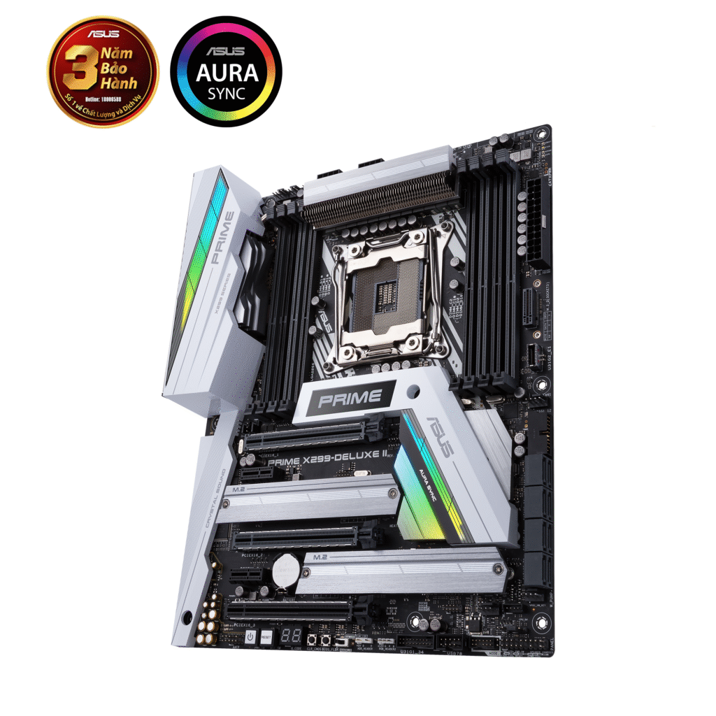 Mainboard Asus PRIME X299-DELUXE II (Intel LGA 2066, ATX, 8 khe RAM DDR4)