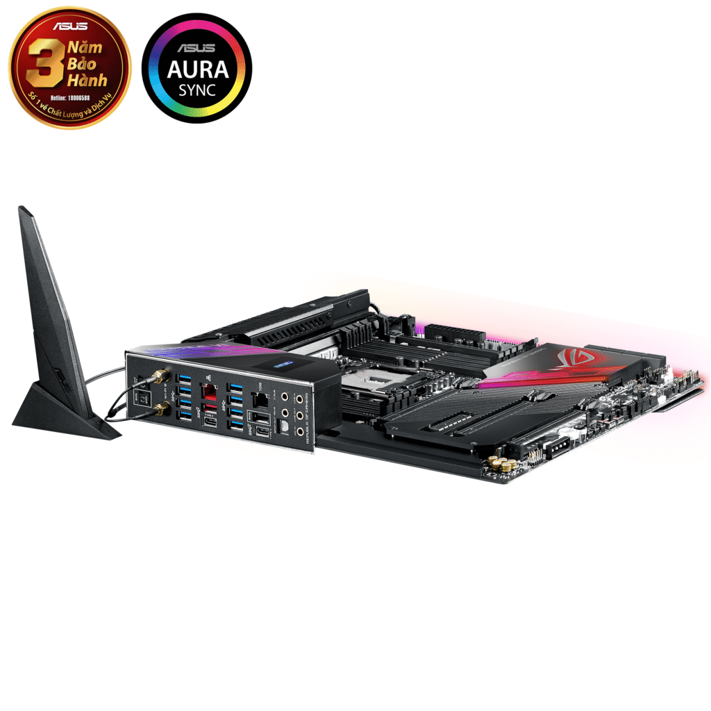 Mainboard Asus ROG RAMPAGE VI EXTREME ENCORE (Intel X299, LGA 2066, E-ATX, 8 khe RAM DDR4)