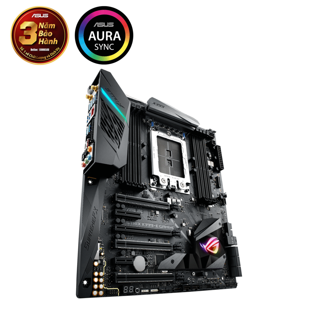 Mainboard Asus ROG STRIX X399-E GAMING (AMD X399, TR4, E-ATX, 8 khe RAM DDR4) 10 Mainboard Asus ROG STRIX X399-E GAMING (AMD X399, TR4, E-ATX, 8 khe RAM DDR4)